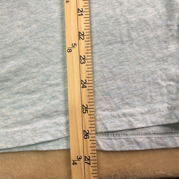 Bird Dogs Pocket T Shirt Mens Large Teal‎ Heathered Short Sleeve Casual Top - Picture 6 of 6